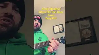 Arctic Monkeys-When The Sun Goes Down-Easy Riff-Guitar Lesson #shorts