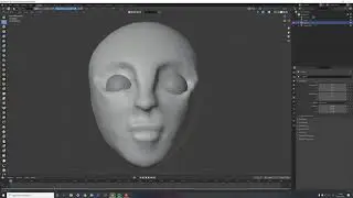 Butterfly Lady Process Video - 3d Blender Software NFT Art