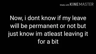 read desc or pinned comment please-