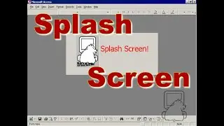 Splash Screen form in Access that shows on start up ~ DataPig