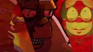FNF VS Homer Aethos Mod | Dura | Gameplay | Lyrics |