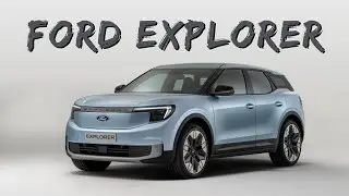 Ford New All Electric Explorer 2024 (exterior & interior)