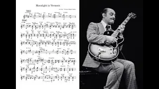 Joe Pass (With Ella Fitzgerald) - Moonlight in Vermont Transcription