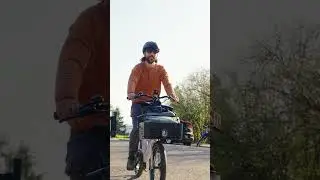 Would you ride this compact cargo ebike? Watch the Vvolt Slice Lite review #ebikestyle #cargobike