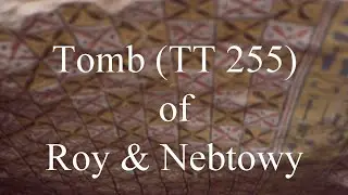 Tomb (TT255) of Roy & Nebtowy, West Bank, Luxor, Egypt, North Africa