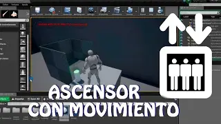 Unreal Engine 4: Tutorial ascensor con botón iluminado y movimiento (español)