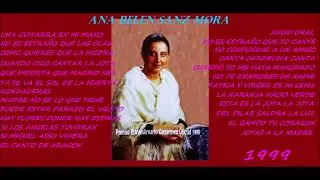 ANA BELEN SANZ MORA... PREMIO EXTRAORDINARIO CERTAMEN OFICIAL 1998 .