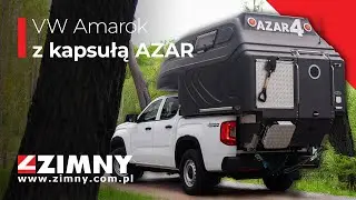 Kapsuła mieszkalna AZAR4 zamontowana na Volkswagenie Amarok