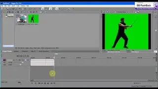 Tutorial Sony Vegas como colocar fundo em um Video