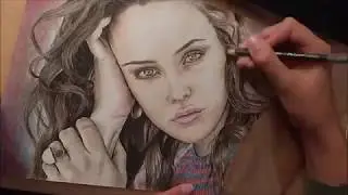 WATCH ME DRAW - Katherine Langford as Hannah Baker [13 Reasons Why]