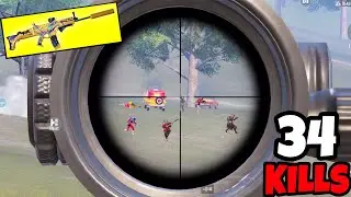 This is Why i Left M416 For SCAR-L in BGMI • (34 KILLS) • BGMI Gameplay