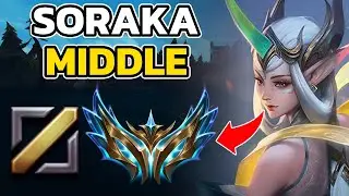 SORAKA MIDDLE CHALLENGER GAMEPLAY, LOL OFF-META BUILD/GUIDE, HOW TO PLAY SORAKA MIDDLE