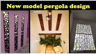 New Model Pergola Design / Aluminum fabrication pergola glass