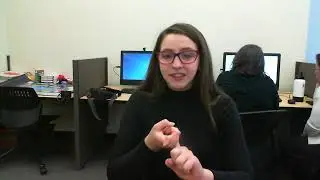 Introducing myself to my ASL4 class