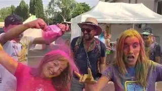Mondeville : Tongs et Espadrilles 2018 Color Run