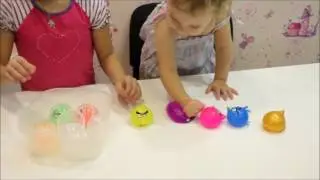 Распаковка Энгри бердз Лизун бомба