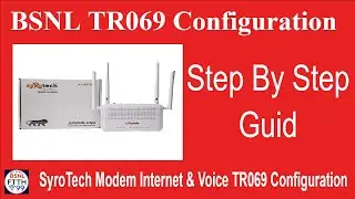 BSNL TR069 Configuration | BSNL ACS Server Setup | TR069 Setup In BSNL FTTH ONT | TR069 ONT Settings