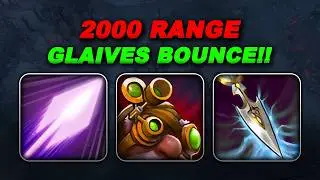 2000 ATTACK RANGE GLAIVES BOUNCE | Dota 2 Ability Draft