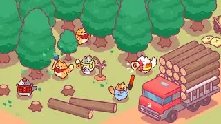 Lumbercat : Idle Tycoon