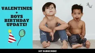 Preschool Valentine's + Update on the Boys B-day! | itsmodernmish