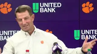 Dabo Swinney goes on rant over refs accountability, Playoff effect on coach firings, his convictions