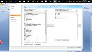 MS Word 2007 Quick Access Toolbar In Bangla