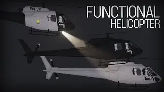 (Trailer) Functional Helicopter Mod - People Playground Workshop Mod