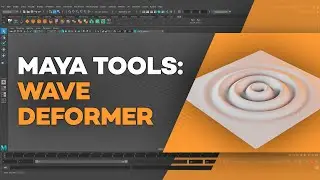 Maya's Wave Deform Tool