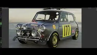 Austin Mini Cooper work in progress 001