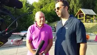 Владимир Познер и Иван Ургант в Городце