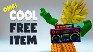 OMG! GET THIS FREE SUPER COOL BOOMBOX IN ROBLOX NOW!
