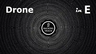 Drone Backing Track in E