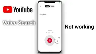 YouTube Voice Search Not Working Problem Fix | How to Enable Voice Search on YouTube