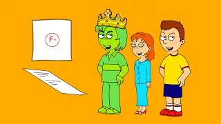 King Pig, Caillou, and Rosie Cheats on the Exam/Suspended/Grounded (SHORT)