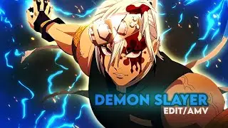 DEMON SLAYER [AMV/EDIT].|| ANIME ED || #anime #edit #fyp #demonslayer  #viral #demonslayeredit