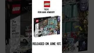 LEGO 76216 Iron Man Armoury