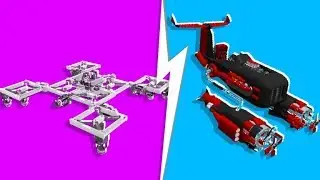 Noob VS. Pro Hover Cars Challenge - Scrap Mechanics | JeromeACE