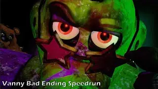 Bad Vanny Speedrun | FNAF Security Breach Live