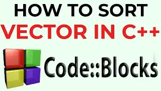 How to sort array and vector in C++ | Easy way for beginners