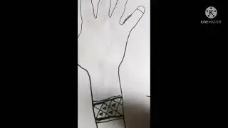 super simple Design- Arabic mehndi design for hand #arabicmehndi #mehndi
