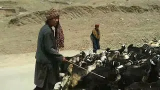 On the way to Ziarat - Stop at Kach checkpost, found a small lake