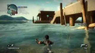 Just Cause 2 underwater surprise attack