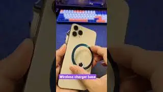 Wireless Charger base with 3 tops Unboxing #unboxingshorts #shorts #viralreels #trendingshorts