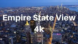 Empire State Building View - Day & Night 🏙️ 4K