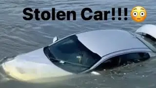 I found a STOLEN CAR while fishing!!!