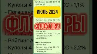 Флоатеры - какие облигации купить #инвестиции #облигации