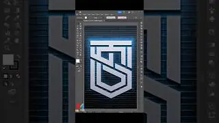 Make Logo Design Monogram in Adobe #illustrator #logodesign #shoerts