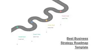 Best Business Strategy Roadmap PowerPoint Template