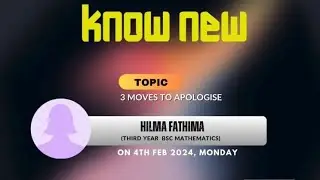 Know new