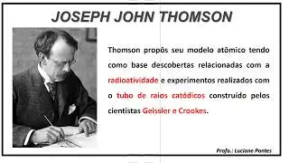 MODELO ATÔMICO DE JJ THOMSON   2020
